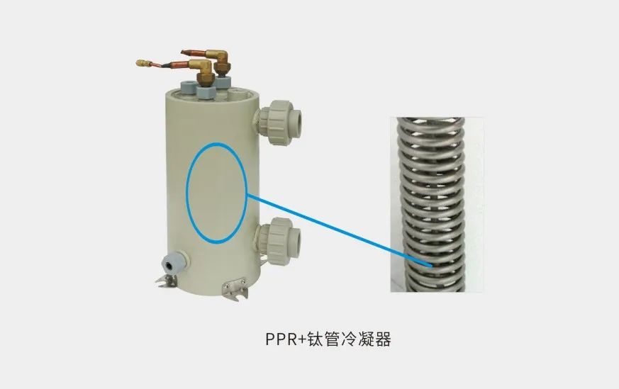 PPR+钛管冷凝器